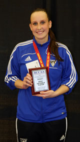 Carmen Lapthorne, 2008-09 BCCAA Player of the Year