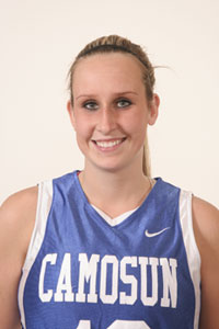 Carmen Lapthorne, BCCAA Athlete of the Week.