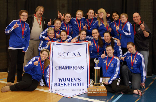 Chargers women's basketball champs