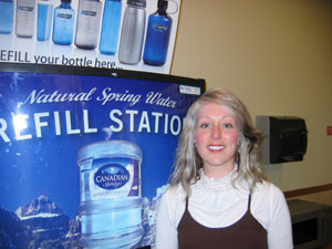 Applied Chemistry and Biotechnology program student, Shanna McDonald.