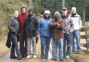 Environmental Technology students and guests from the University of Buea in Cameroon.