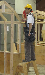 Mark Darngerfield wins gold at Skills Canada BC.