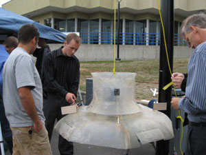 Coanda Effect Flying Saucer