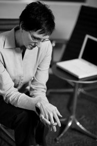 Woman worried about her future.