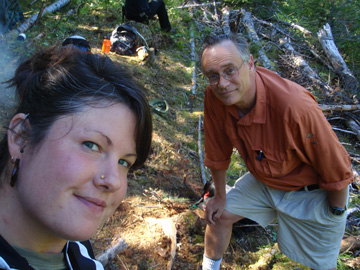 Instructors Lenore Thompson and Morley Eldridge.