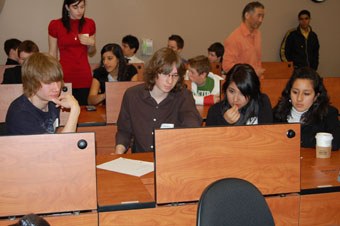 Business Simulation competitors.