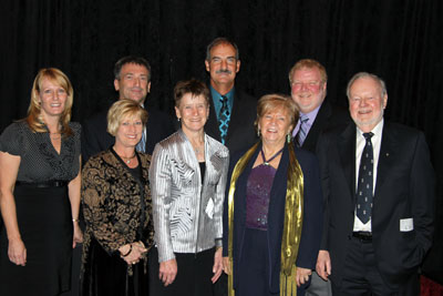 President Liz Ashton with Peninsula Co-op Board Members.