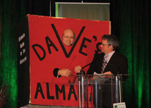 MC's David Sovka and Bruce Williams