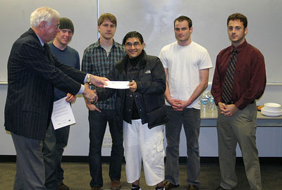 BC Portfolio Management Challenge second place winners.