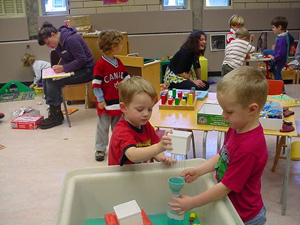 Kids playing