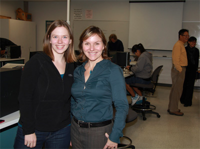 Joyce van de Vegt and Cora Oliver created Digital Music Math for LÁU,WELNEW Tribal School students.