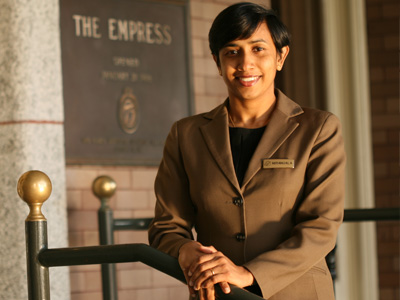 Niranjala Storm, Camosun grad, The Fairmont Empress