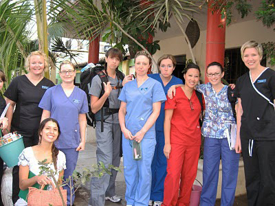 Group of Camosun students abroad.