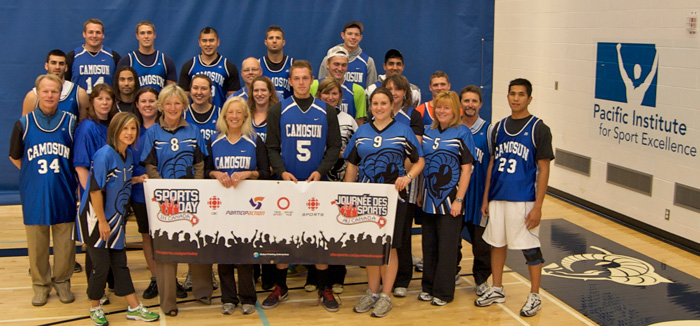 Camosun and PISE team up to support Sports Day in Canada