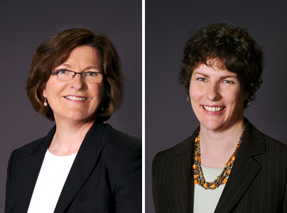 Dr. Sheila Elworthy and Tana Kristjanson