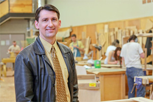 Eric Sehn, new dean of the School of Trades and Tech.