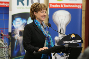 Premier Clark announces $550K investment in marine trades training initiative.