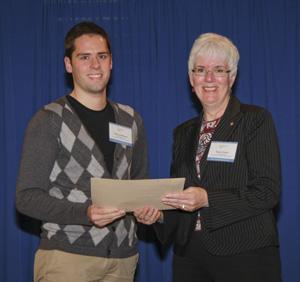 Camosun grad Thomas Brown says being able to put the BC Notaries Award on his resume will benefit him greatly.