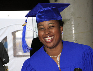Happy grad.