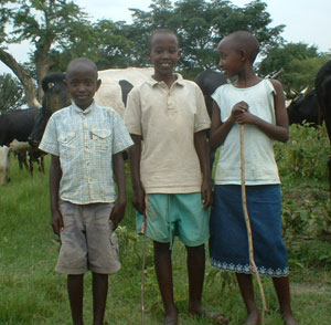 East African children