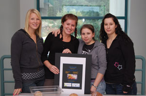 2nd year marketing students raise $700 dollars for Tour de Rock and Cops for Cancer.