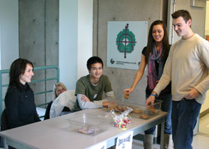 Camosun marketing students applying classroom learning to local charity.