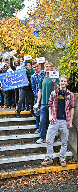 Next great Canadian authors