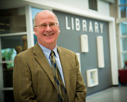 John Boraas, the new Vice President Academic.