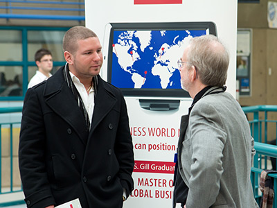 Speaking with prospective employers