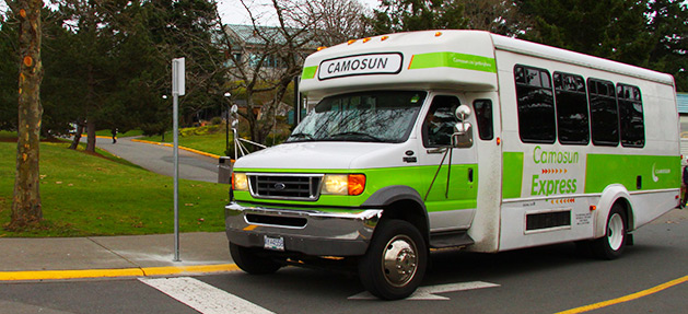 Camosun launches shuttle service for West Shore and inter-campus commuters