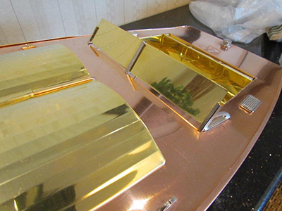 Sara Wilson's model boat