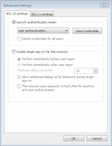 Advanced settings dialogue box screenshot
