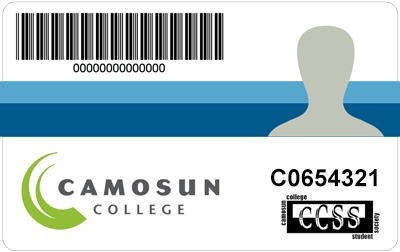 Camosun student ID card Camosun student ID card